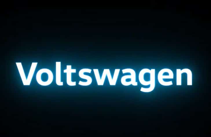 logo da voltswagen, brincadeira feita pela volkswagen no dia primeiro de abril