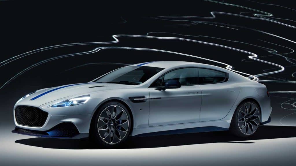 O Rapid-E seria o primeiro modelo elétrico da Aston Martin.