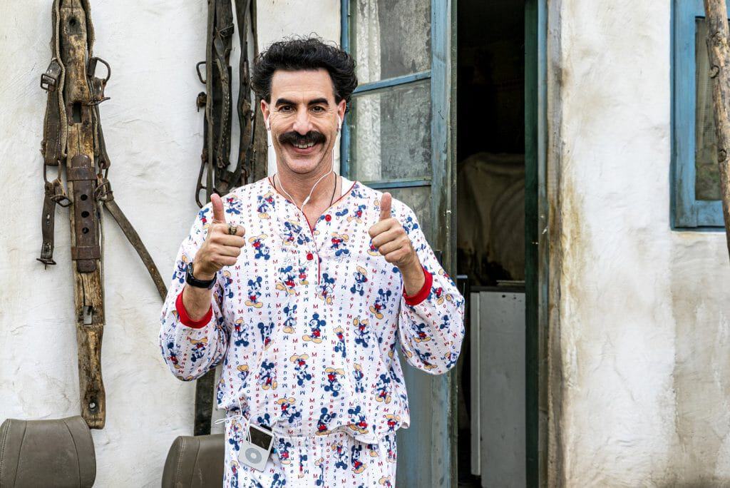 Sasha Baron Cohen em 'Borat 2'. Imagem: Amazon Prime Video