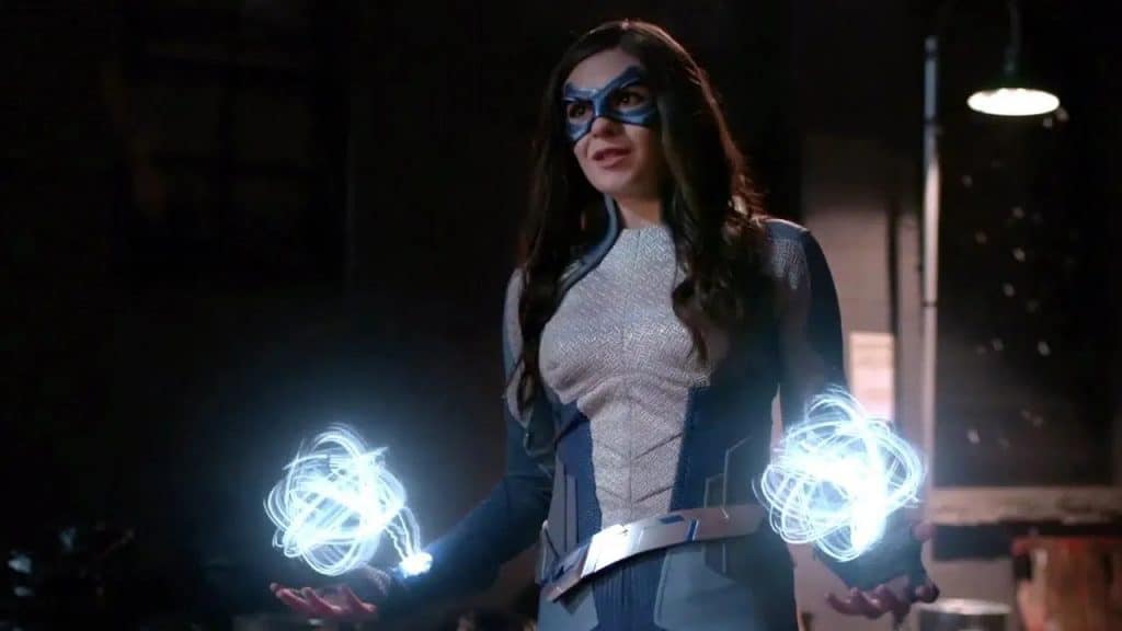 Dreamer, alter-ego de Nia Nall, é a primeira heroína transgênero criada para uma série da DC, e vai ganhar adaptação para os quadrinhos. Imagem: CW/Warner/Divulgação