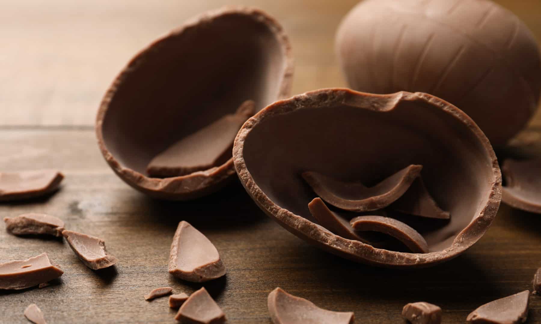 ovo de páscoa de chocolate