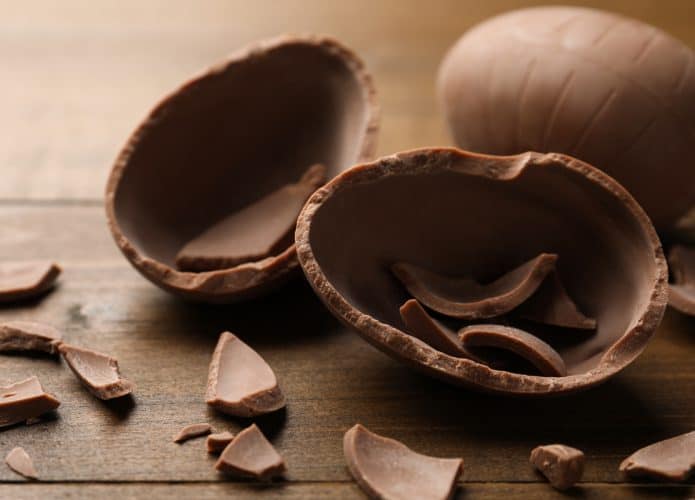 ovo de páscoa de chocolate