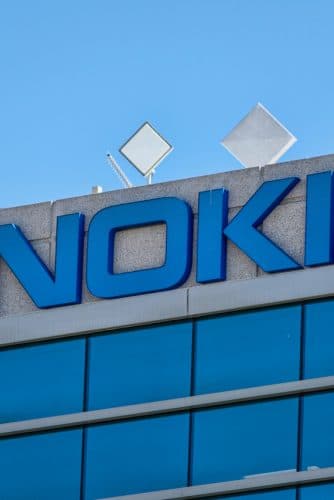 Fachada da empresa Nokia