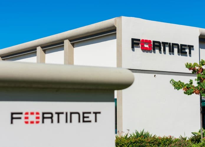 Fachada da empresa Fortinet