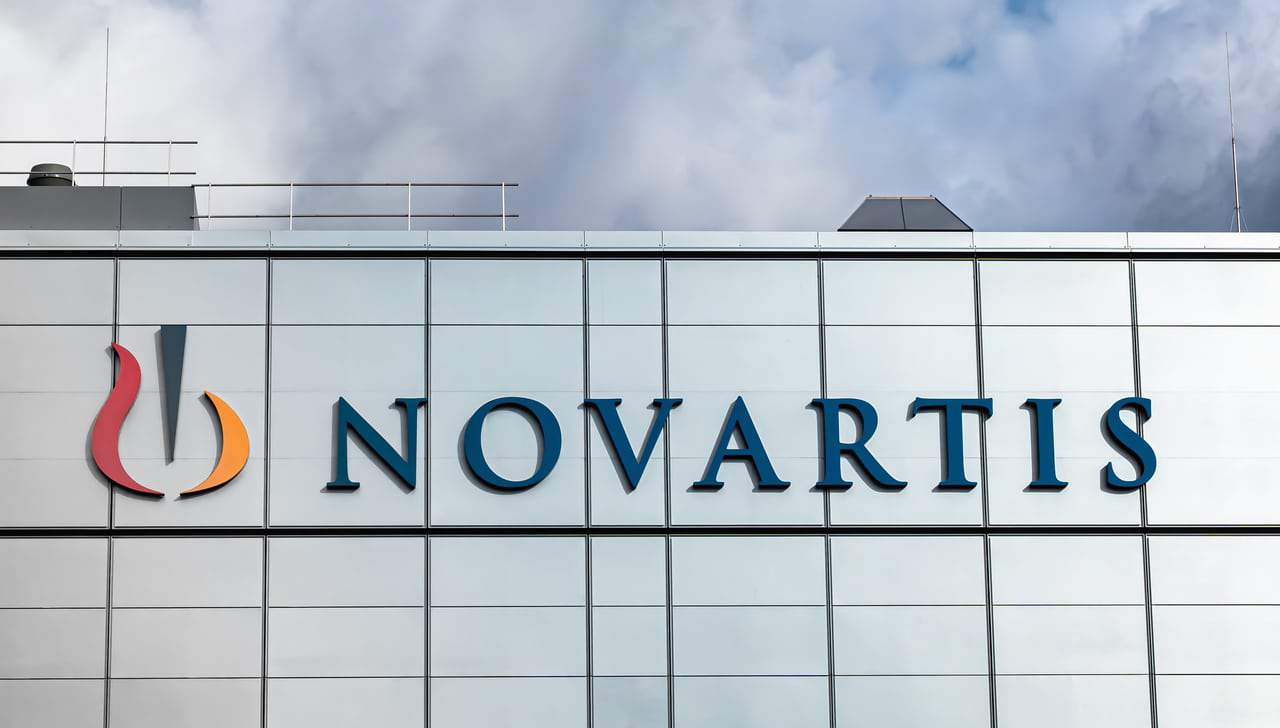 Fachada da farmacêutica Novartis