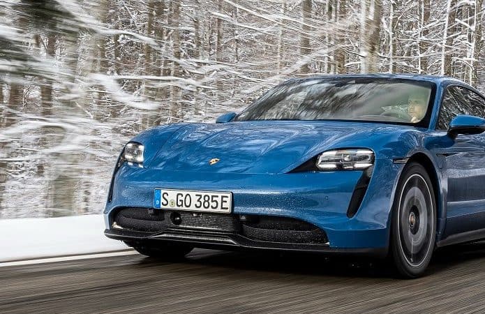 Porsche Taycan. Imagem: Porsche/Divulgação