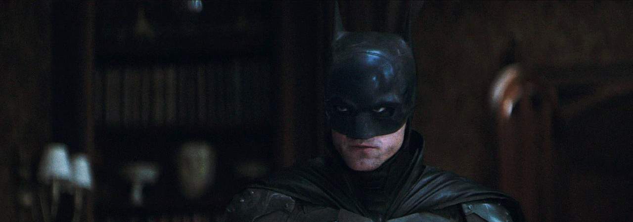 Robert Pattinson em 'The Batman'. Imagem: Warner Bros/Divulgação