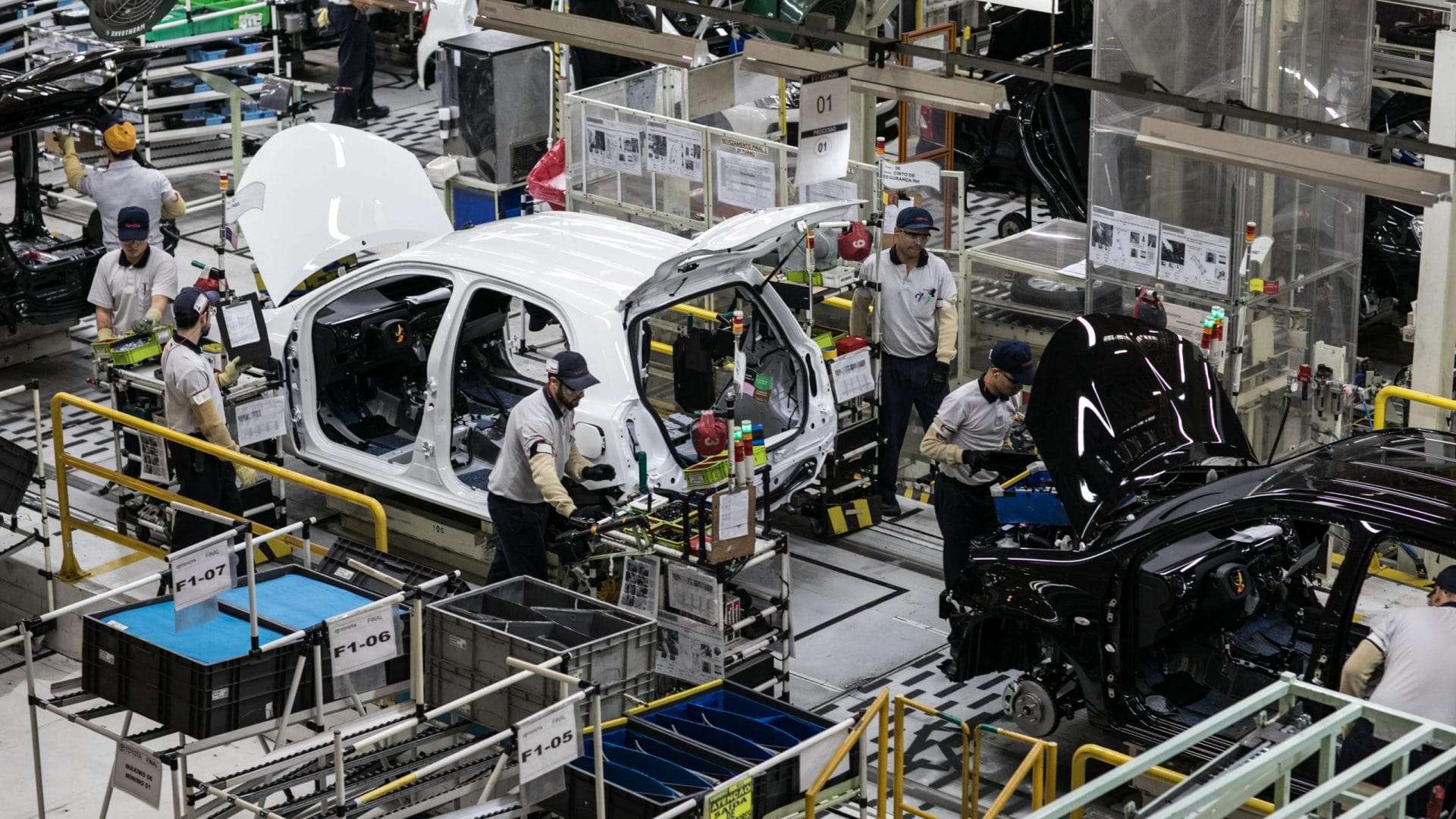 Fábrica da Toyota em Sorocaba (SP). Imagem: Toyota/Divulgação