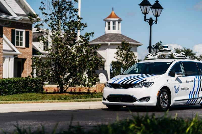 Carro autônomo da Voyage passeando pelas ruas de San Francisco