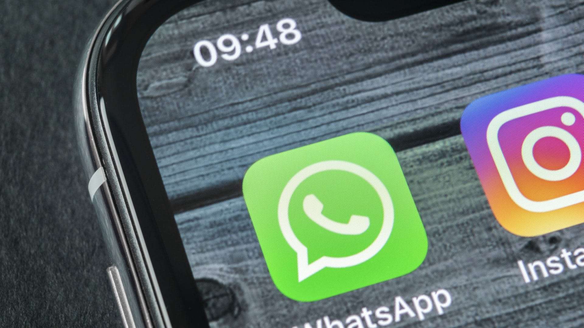 whatsapp e instagram ícones apps