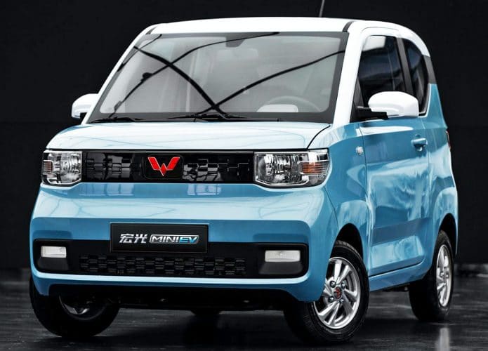Hongguang Mini EV foi o carro elétrico mais vendido de janeiro de 2021.
