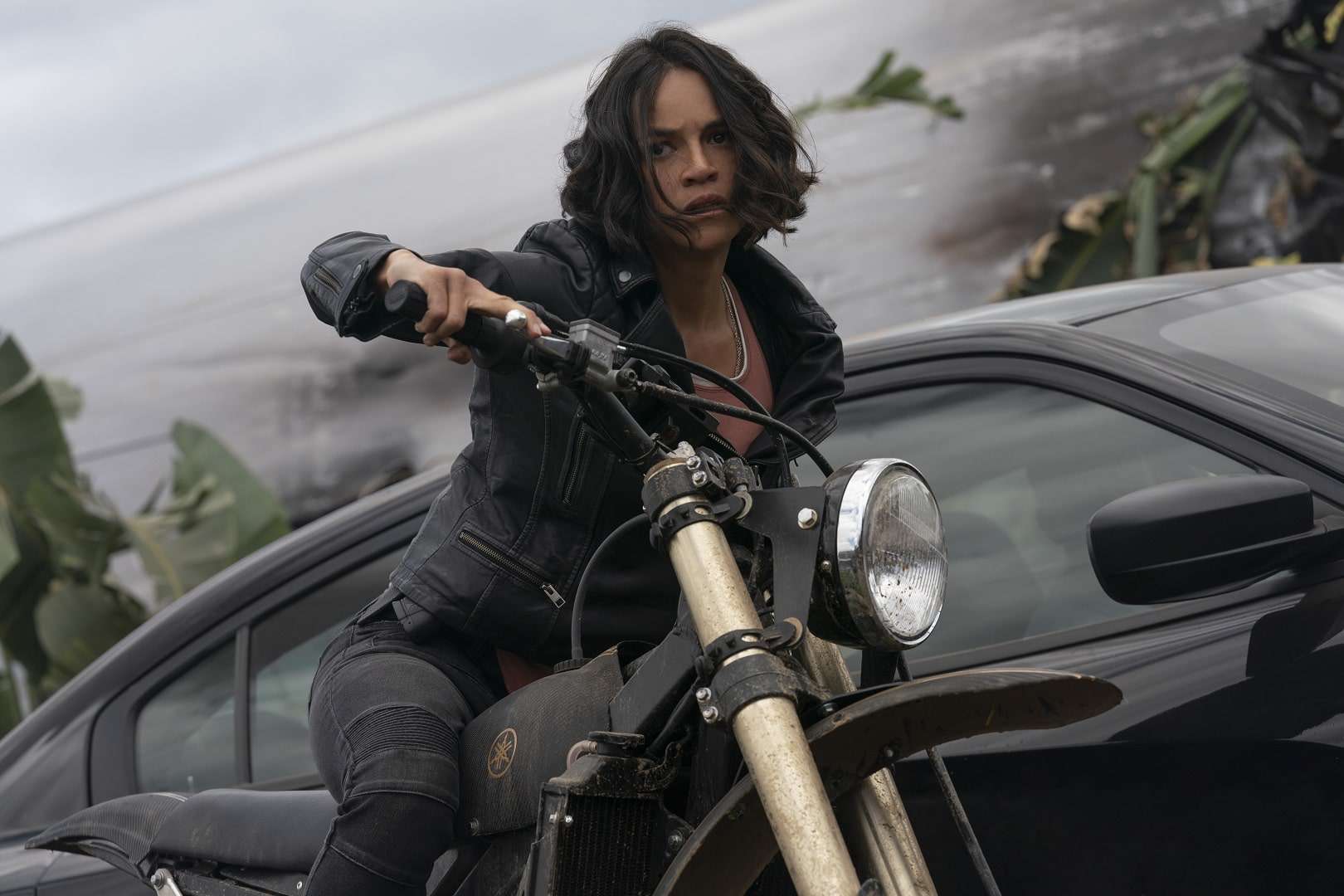 Michelle Rodriguez como Letty em 'F9', dirigido por Justin Lin. Imagem: Universal Pictures/Divulgação