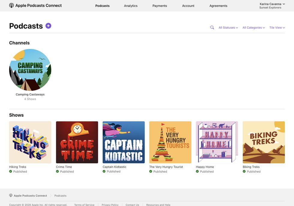 Página inicial do Apple Podcasts Página inicial do Apple Podcasts