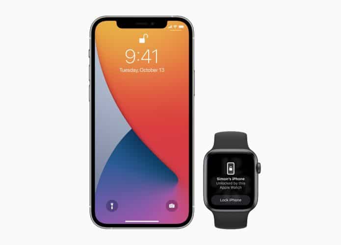 iPhone iOS 14.5 e Apple Watch