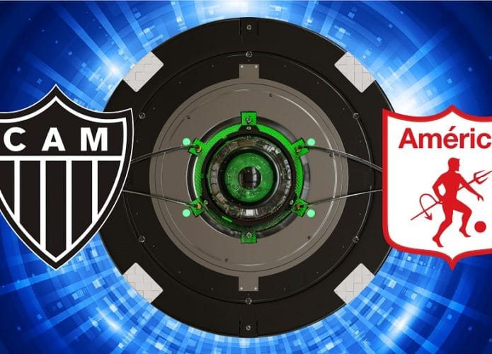 Escudos de Atlético Mineiro x América de Cali