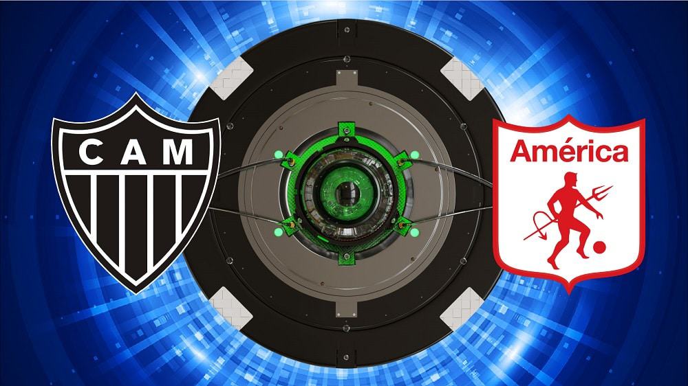 Escudos de Atlético Mineiro x América de Cali