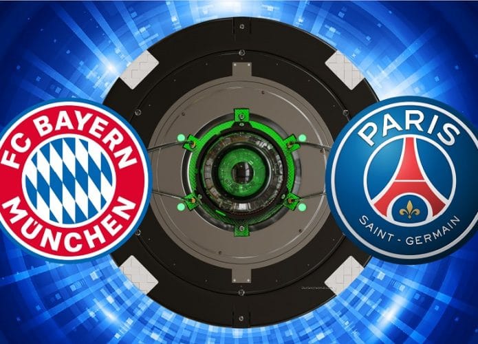 Escudos de Bayern de Munique x PSG