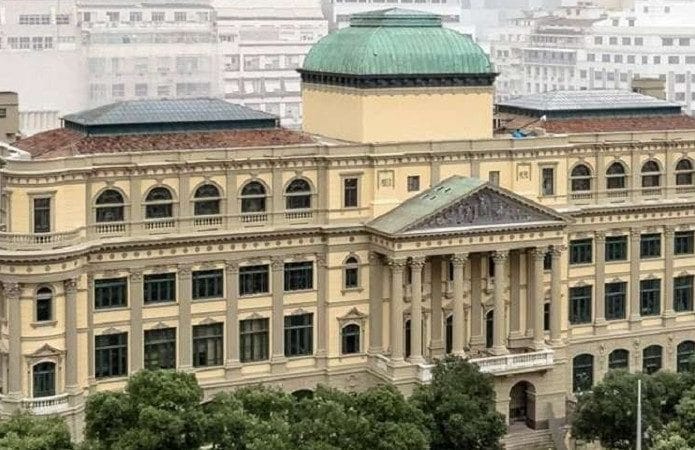 Prédio da Biblioteca Nacional, no RJ