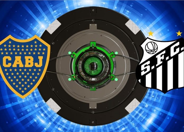 Escudos de Boca Juniors x Santos