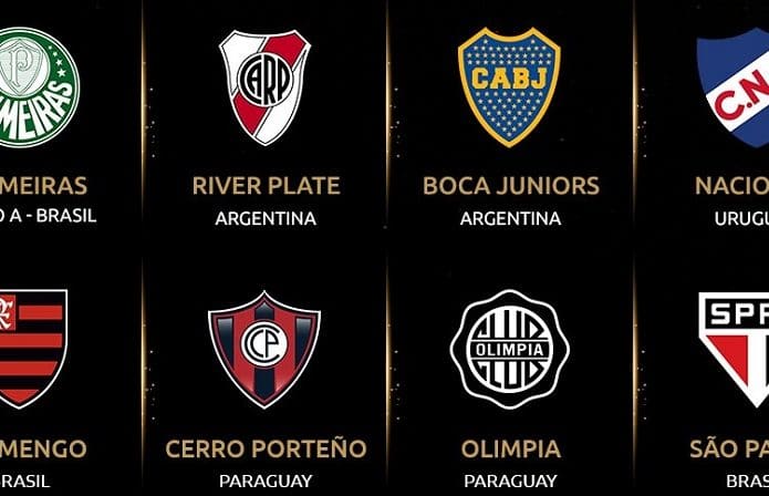 Cabeças de chave da Libertadores 2021