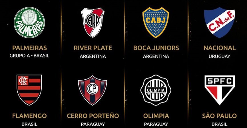 Cabeças de chave da Libertadores 2021