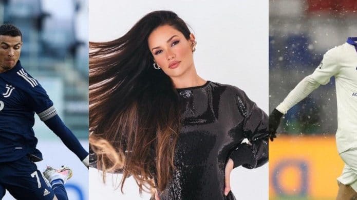 Cristiano Ronaldo, Juliette Freire e Neymar