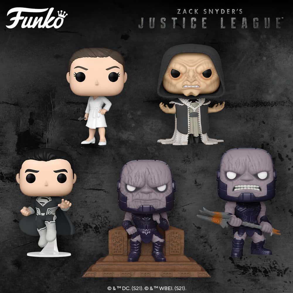 Filme "Liga da Justiça" vai ganhar bonecos da Funko, em homenagem ao lançamento do flme