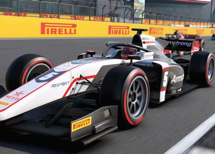 Cena oficial de 'F1 2021'. Imagem: EA/Divulgação