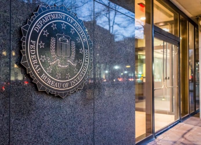 Frente de um prédio do FBI
