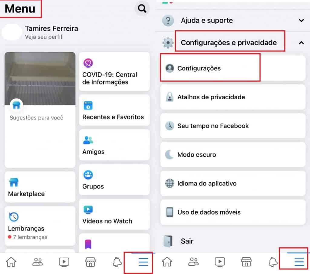 Como transferir postagens e notas do Facebook para outro app. Imagem: Olhar Digital