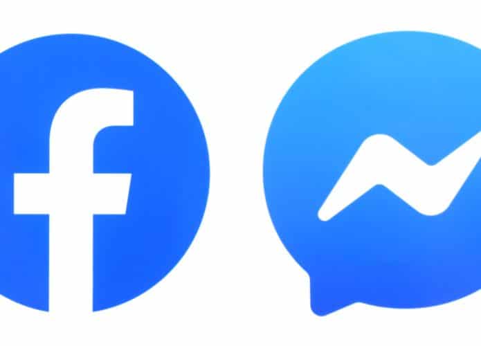 Logo dos aplicativos Facebook e Messenger