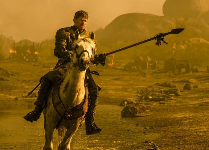 Nikolaj Coster-Waldau (Jamie Lannister) em 'Game of Thrones'. Imagem: HBO/Divulgação