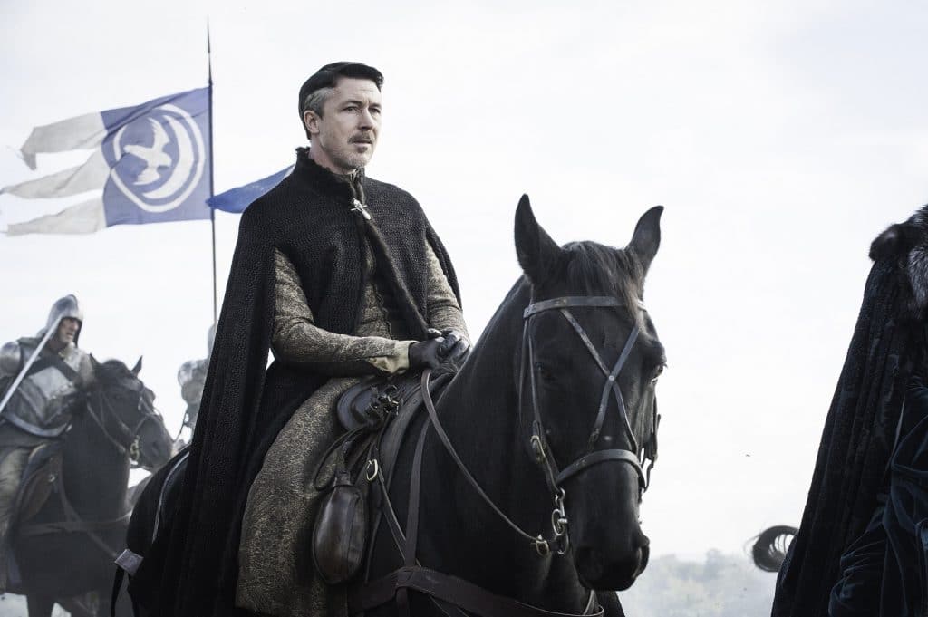 Aidan Gillen (Petyr Baelish) em 'Game of Thrones'. Imagem: HBO/Divulgação