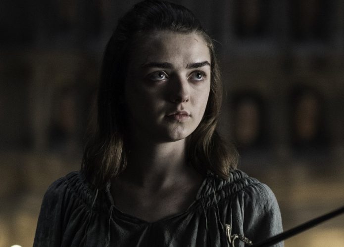 Maisie Williams (Arya Stark) em 'Game of Thrones'. Imagem: HBO/Divulgação