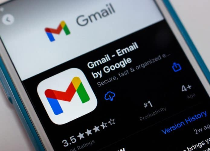 Logo do aplicativo do Gmail