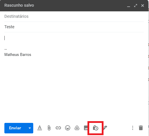 Print do Gmail 
