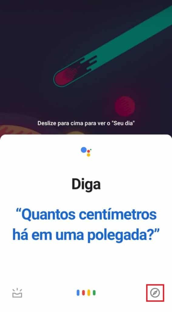 Ativando o Google Assistente Ativando o Google Assistente