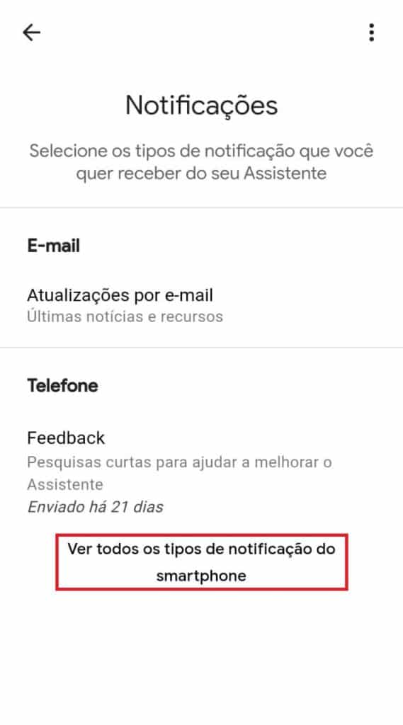 Gerenciando as notificações Gerenciando as notificações
