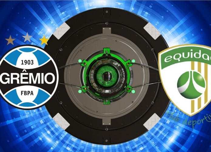 Escudos de Grêmio x La Equidad