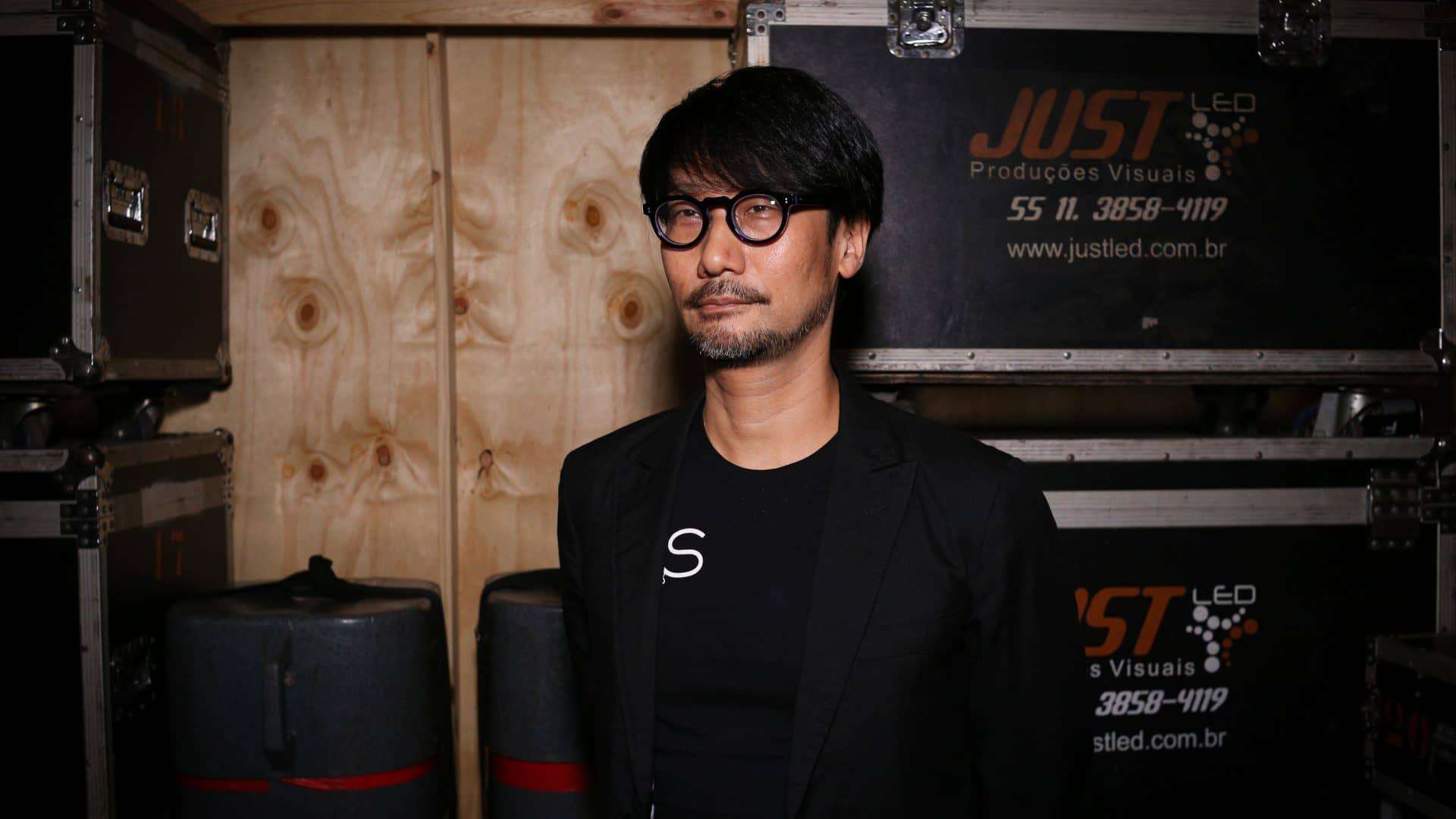 O criador de jogos Hideo Kojima durante a feira de jogos BGS em São Paulo, Brasil; Imagem: DEIVIDI CORREA DE SOUZA / Shutterstock.com