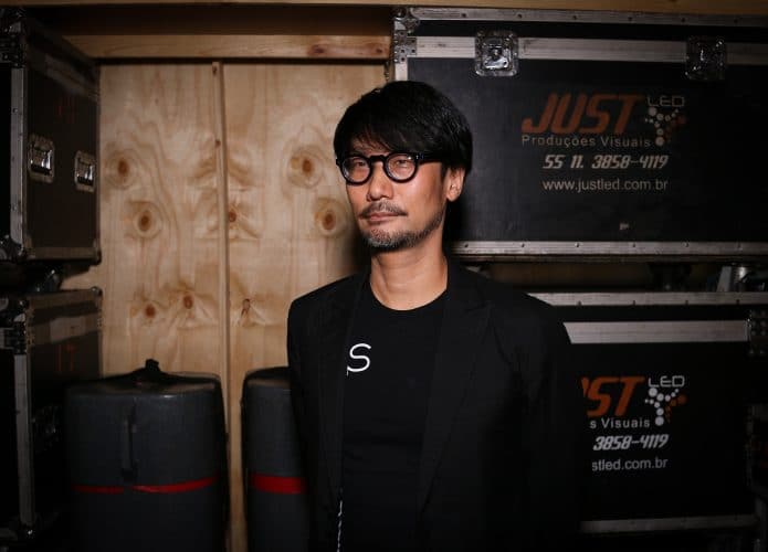 O criador de jogos Hideo Kojima durante a feira de jogos BGS em São Paulo, Brasil; Imagem: DEIVIDI CORREA DE SOUZA / Shutterstock.com