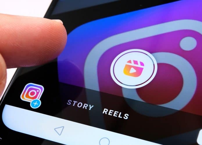 Instagram Reels. Imagem: Shutterstock