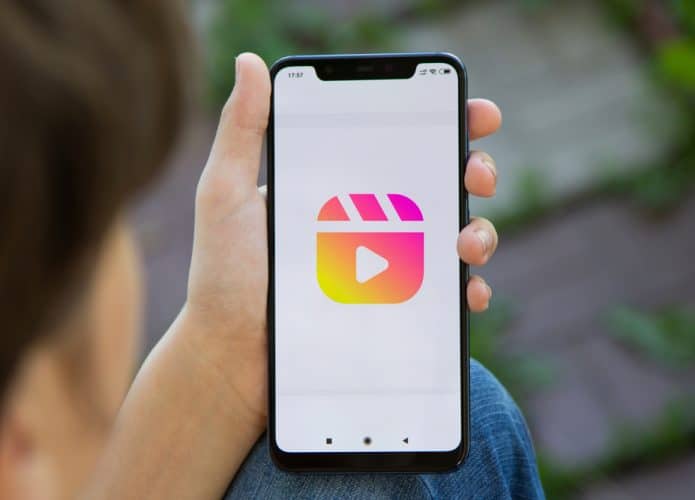 Logo do Instagram Reels