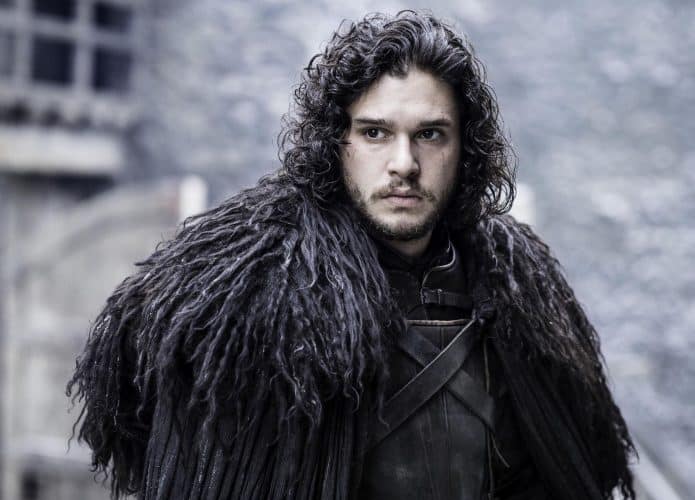 Kit Harington como Jon Snow em 'Game of Thrones'. Imagem: HBO/Divulgação