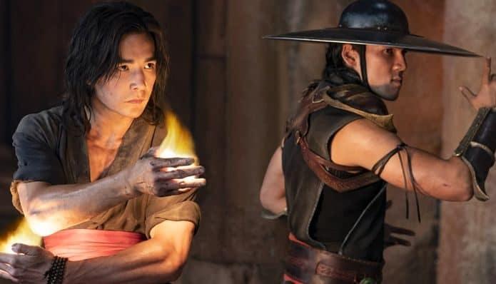 Liu Kang e Kung Lao no novo filme de 'Mortal Kombat'. Imagem: Warner Bros./Divulgação