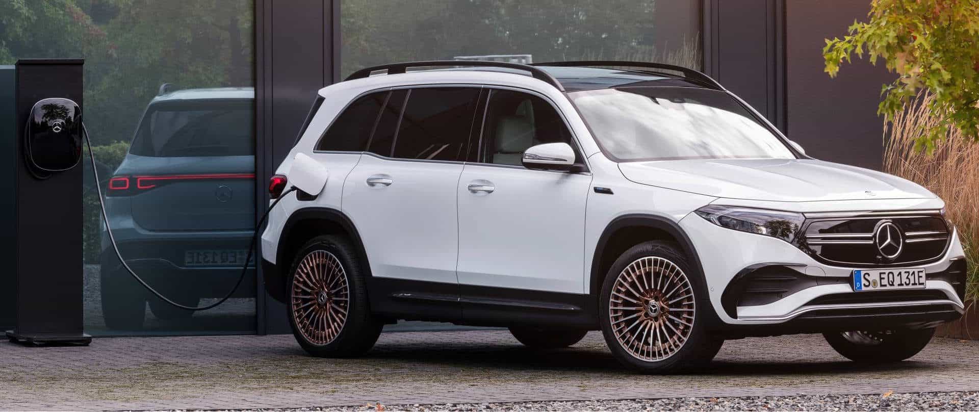 Mercedes-Benz EQB: novo SUV elétrico tem 7 lugares e direção semiautônoma. Imagem: Divulgação