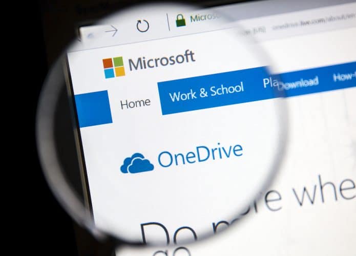 Logo do Onedrive da Microsoft