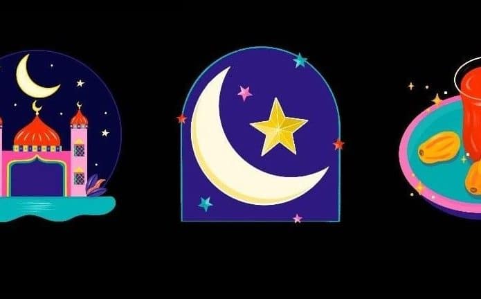 Figurinhas do Instagram em homenagem ao Ramadan