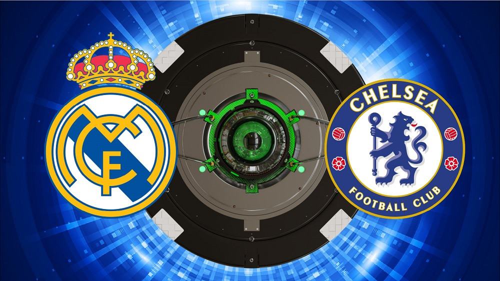 Escudos de Real Madrid x Chelsea