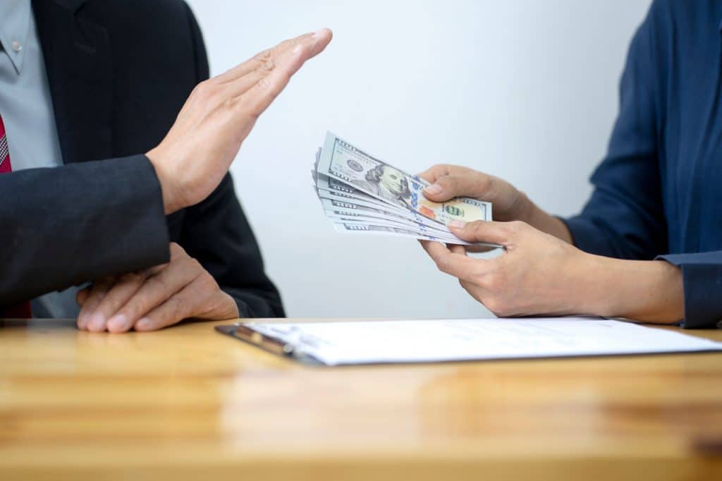 Representação de doações gratuitas